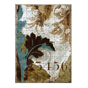 Puzzle Puzzle in legno Mdf modello floreale