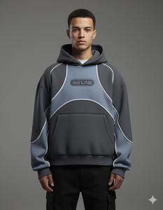 Vente en gros de sweat à capuche surdimensionné | Pull en molleton de coton à épaules tombantes avec logo personnalisé pour les acheteurs US UK CA - Product Image 3