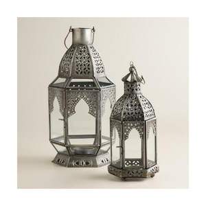 Lantern Wholesale Attractive Design Metal Hanging Lantern in Bronze <b>Colour</b> Premium Quality Different Sizes <b>Candle</b> Lantern - Product Image 6