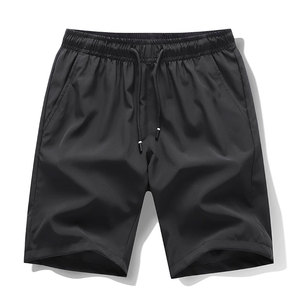 Shorts décontractés en coton respirant pour hommes, marque privée, avec taille élastique – Faible MOQ, dernier design, vente chaude - Product Image 1