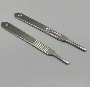 มีดผ่าตัดไทเทเนียมแบบปราศจากเชื้อด้ามจับเครื่องมือทันตกรรมทางการแพทย์100จากผู้ผลิตปากีสถาน - Product Image 2