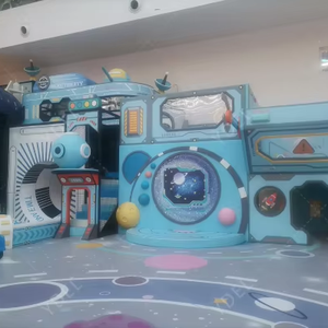 Equipo de entretenimiento para patio interior, diseño de tema de plástico duradero, ciudad <span class=keywords><strong>estrella</strong></span> para centro comercial, escuela, guardería - Product Image 1