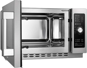 Gran Oferta: Horno Microondas Comercial de Sobremesa 1034N0A con Dial, 1000W, Acero Inoxidable, 1.2 CuFt - Product Image 3
