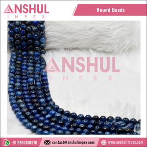Perles Rondes en Kyanite Naturelle de Qualité Supérieure, 8mm, pour la Fabrication de Bijoux, Vente en Gros - Anshul Impex - Product Image 6