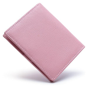 2025 sur mesure décontracté élégant court en cuir portefeuilles nouvelle conception motif rayé OEM fermeture ouverte doublure en Polyester-vente en gros - Product Image 5