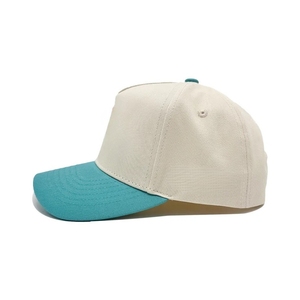 Casquettes de golf bicolores personnalisées directement de l'usine, casquette 5 panneaux, OEM Vietnam, casquette de sport de haute qualité, boucle arrière réglable, œillets personnalisés - Product Image 4