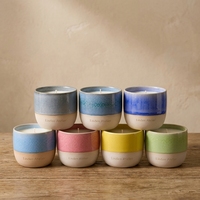 Bougie artisanale en cire de soja, aromathérapie, parfum oud naturel, pot en céramique, mèche unique, décoration d'intérieur, cadeau de mariage