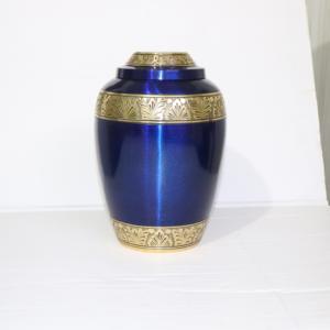 Urna Funeraria Metálica Moderna de Estilo Europeo y Americano Clásico para Cenizas Humanas y de Mascotas, Almacenamiento Conmemorativo Personalizable para el Hogar - Product Image 6