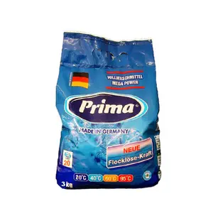 Detergente en polvo para ropa, detergente en polvo para lavar ropa, 3kg, calidad Premium, venta al por mayor, compra a granel, hecho en Alemania