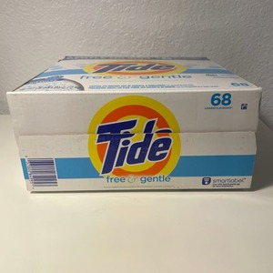 Détergent à lessive en poudre Tide Free & Gentle Sans parfum, efficace contre les taches, doux pour les tissus - Product Image 1