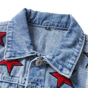 Veste en jean classique pour homme, vêtement d'extérieur décontracté avec fermeture à boutons, streetwear élégant, veste d'hiver tendance - Product Image 3