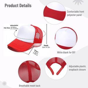 Casquette de baseball à bord court, chapeau d'entraînement à bord court uni réglable chapeau de pêche athlétisme chapeau de camionneur maille - Product Image 6