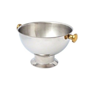 Bol à chocolat en métal réutilisable pour les événements éco-responsables Réduction des déchets et offre d'une option de service attrayante et durable - Product Image 1