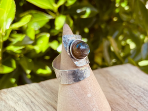 Trendy Design Natural Labradorite 925 Sterling Silver Handmade Gemstone <b>Ring</b> Jewelry Wholesale Jewelry Handcraft <b>Ring</b> - Product Image 2
