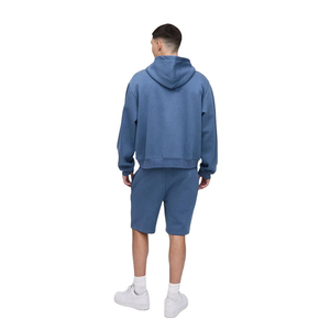 Nouveau élégant en gros 400gsm polaire poids lourd hommes fermeture éclair sweats à capuche sport Logo personnalisé impression haut tendance conception de bonne qualité - Product Image 2