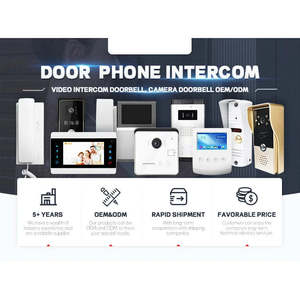 ระบบกริ่งประตูวิดีโอสำหรับบ้านระบบรักษาความปลอดภัยกันน้ำสำหรับโทรศัพท์วิดีโอระดับมืออาชีพ - Product Image 2