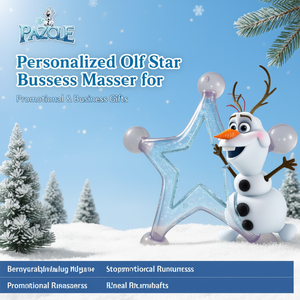 Massaggiatore a Forma di Stella Olaf Personalizzato per Regali Promozionali e Aziendali - Product Image 3