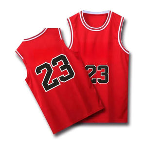 Maillot de basket-ball réversible personnalisé imprimé par transfert thermique avec votre nom, votre numéro, votre équipe, uniforme de sport à manches courtes pour hommes, LOQ MOQ OEM - Product Image 3