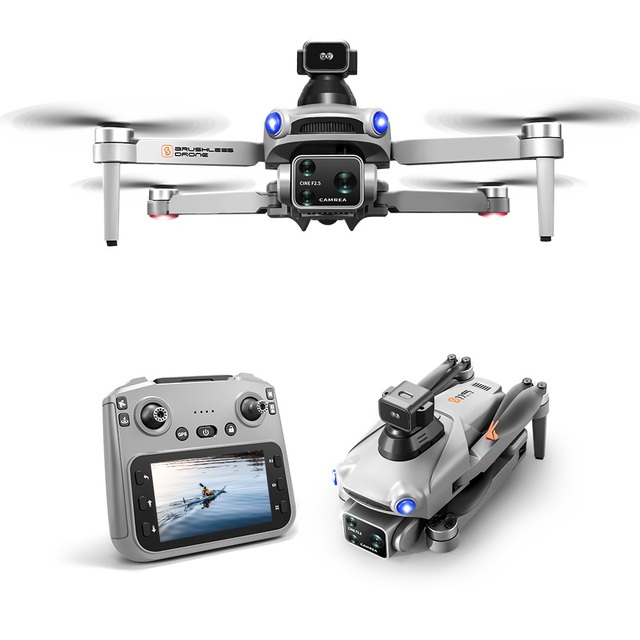 2025 NEW S119 MAX GPS RC Drone 4K HD Camera FPV Brushless Obstacle Avoidance Remote Control Screen Foldable Beginner-Friendly