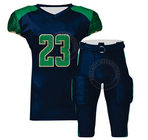 Conjunto de Uniforme de Pantalones y Camiseta de Fútbol Americano para Hombre, Tejido Transpirable de Secado Rápido para Entrenamiento Deportivo en Equipo - Product Image 5