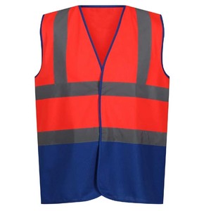 Custom Logo ANSI Class 1 Waterproof LED Flash High Visibility <b>Safety</b> Vest for Construction Workers <b>Roadway</b> Use (OEM/ODM - Product Image 5