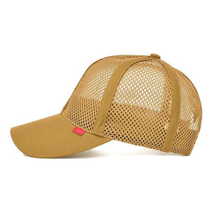 Precio al por mayor, excelente calidad, diseño personalizado, elegante, transpirable e impermeable, 100% algodón, gorra de camionero Unisex, malla estructurada - Product Image 2