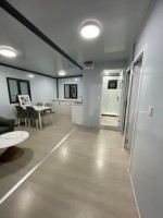 Villa conteneur portable et extensible à double aile de 10 pieds, assemblage détachable, pour chantier temporaire
