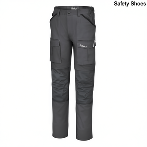 Pantalones de Trabajo 100% Algodón Elástico, Zapatos de Seguridad Cómodos y Duraderos - Product Image 2