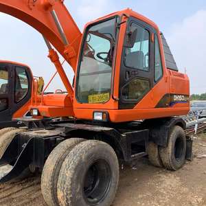 Excavadora de Ruedas <span class=keywords><strong>DOOSAN</strong></span> DH150 de 15 Toneladas, Usada, Componentes Originales, Rodamiento, Modelo 2023, Origen Corea, en Stock para la Venta - Product Image 2