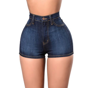 Mini Hot Clothes <b>Women</b> <b>Jeans</b> Skinny <b>Jean</b> Shorts for <b>Women</b> Wholesale Custom Denim Short Pants - Product Image 4