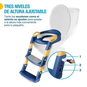Asiento de entrenamiento para inodoro para niños pequeños Shimy con escalera - Product Image 5