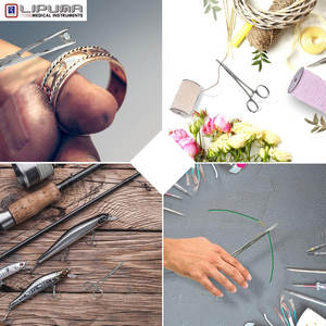 Pinzas Kelly Rankin, instrumentos quirúrgicos curvos de 9 pulgadas, abrazadera de acero inoxidable personalizada de primera calidad, herramientas quirúrgicas médicas Rankin - Product Image 2