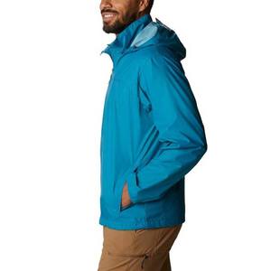 เสื้อแจ็กเก็ตกันน้ำกันลมผ้าไนลอนโพลีเอสเตอร์มีกระเป๋าสไตล์ลำลองสำหรับฤดูหนาว450กรัมโลโก้ตามสั่ง - Product Image 3