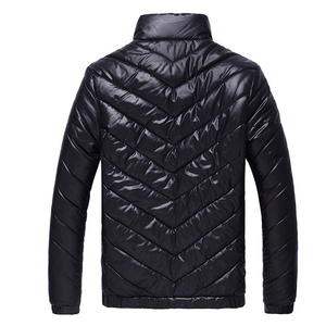 Personalizado de los hombres de talla grande chaquetas de bombardero cortavientos de invierno impermeable Puffer Down trabajo de caza al aire libre para abrigos - Product Image 6