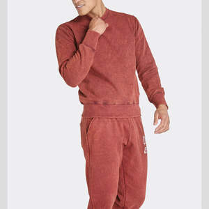 Derniers modèles de survêtements de sport pour hommes, logo personnalisé, vêtements de jogging d'hiver, 100% coton, imprimé uni, haute qualité, respirant - Product Image 3