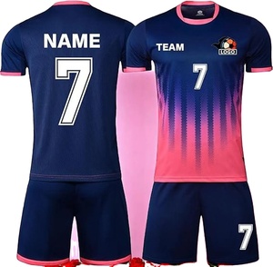 Maillot de football pour hommes avec nom de l'équipe et logo pour hommes, femmes, jeunes et enfants-Coupe automatisée pour les uniformes d'équipe - Product Image 5