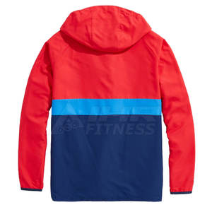 Chaquetas Cortavientos de Lana para Hombre, Estilo Urbano, con Patrón de Letras Personalizable, Bajo MOQ, Servicio OEM - Product Image 2