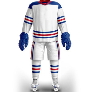 ชุดเสื้อฮอกกี้น้ำแข็งทีมกีฬาคุณภาพสูง โลโก้สั่งทำ ทรงเข้ารูป - Product Image 3