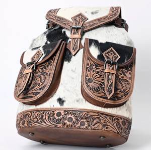 Factory OEM Men Backpack Mochila escolar de cuero disponible a precio al por mayor del exportador indio - Product Image 3