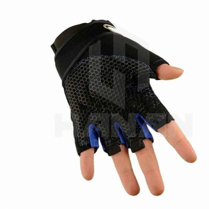 Gants de conduite en cuir demi-doigts élégants unisexes confortables pour l'été, l'hiver, poignet réglable, écran tactile respirant - Product Image 3