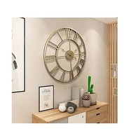 Horloge murale Salon Décoration intérieure Vente en gros Prix d'usine Horloge murale de bonne qualité Design moderne Taille personnalisée et meilleure vente