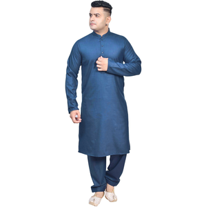 Shalwar Kameez Transpirable para Hombre, Kurta Shalwar de Alta Calidad Hecho a Medida para Hombre, Conjunto de 2 Piezas para Bodas al Aire Libre, Trajes Casuales para Hombre - Product Image 4