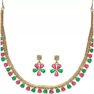 Collier de fête AD avec design multicolore - Product Image 4