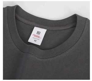 Camisetas de algodón para hombre, manga corta, fábrica OEM, soporte de fabricación, Etiqueta Privada, impresión personalizada, venta al por mayor, suministro rápido - Product Image 3