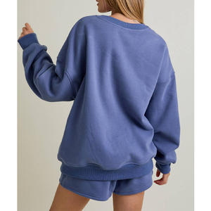 ชุดวอร์มสองชิ้นเหนือเข่าของผู้หญิงชุดวอร์มและสแปนเด็กซ์/ โพลีเอสเตอร์ปรับแต่งได้แบบปกติ - Product Image 3