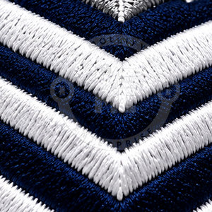 Écussons brodés personnalisés durables pour uniformes de régiment, emblèmes détaillés en fil, à coudre, en polyester, pour décoration de chapeaux - Product Image 6