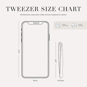 Cosmétiques Pince à épiler pour sourcils Clip en acier inoxydable personnalisé Couleur noire Pince à épiler pour sourcils pour la beauté - Product Image 6