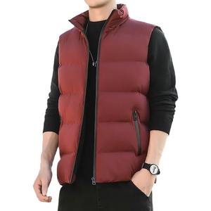 Chaleco acolchado de lona de estilo moderno para hombre, chaqueta informal de otoño e invierno, transpirable, ecológico, de secado rápido - Product Image 5