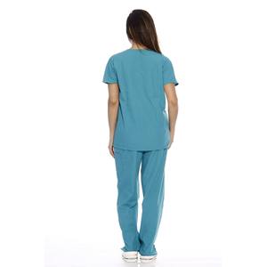 Nuevo conjunto de traje médico para mujer de 2025 diseños con mono, perfecto para enfermeras y médicos en hospitales - Product Image 2