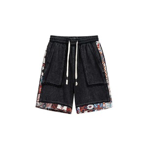 Shorts en toile respirants et écologiques taille mi-haute pour homme, séchage rapide, confortables et décontractés, été 2025 - Product Image 2